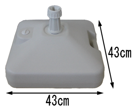 ポールの土台レンタル
